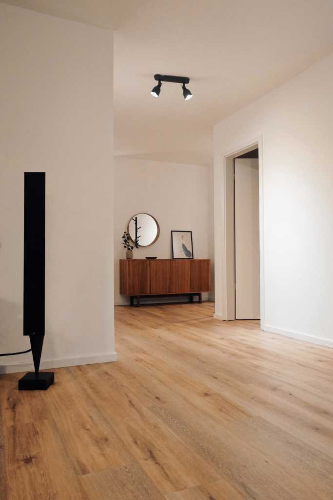 vinyl flooring in living room