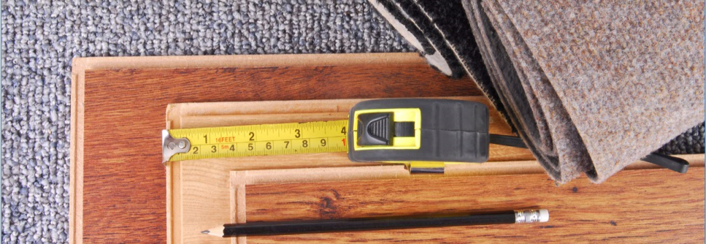 measuring and fitting carpet